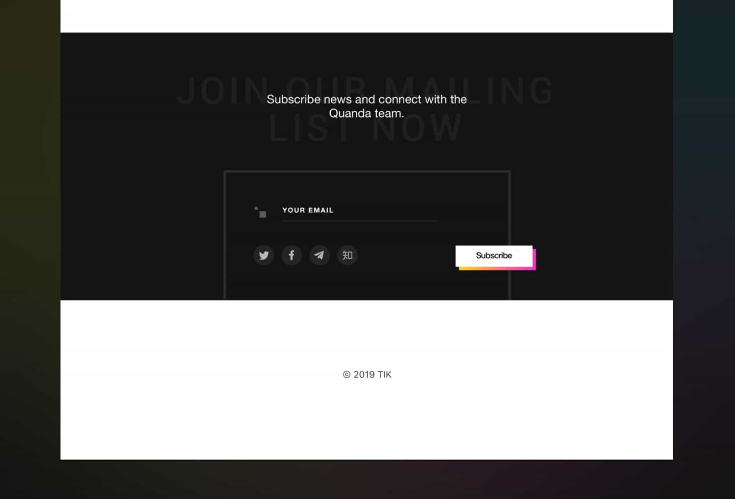 Quanda ICO